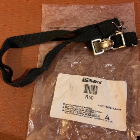 MENTONERA, BARBIJO O CORREA DE BARBILLA para Casco de Incendio Forestal
Marca: BULLARD, Numero de parte: R50